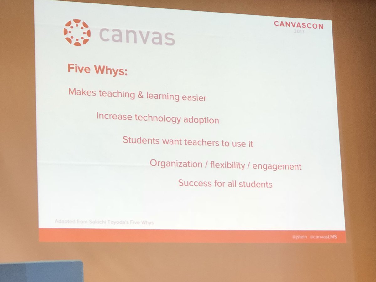 Great reasons for using Canvas #canvascon