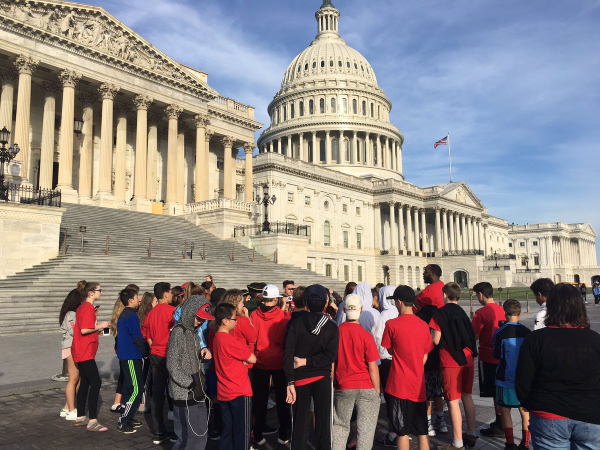 DowlingAMSB's tweet photo. Learning a bit about the Capitol!#AMSBDC #AR5 https://t.co/P0p11XpryH