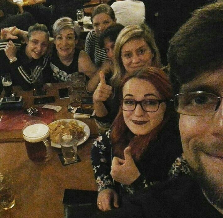 PragueCityRD's tweet photo. 3rd place at the Pubquiz? Not too shabby! ♡ #rollerderby #smartcookies #pubquiz #organizedfun https://t.co/BxgGypMvnR
