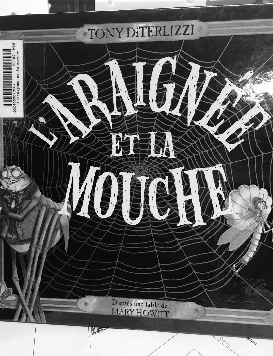 mmeallison's tweet photo. Love reading this to the students around Halloween. Love how Tony DiTerlizzi illustrated it #frenchimmersion #maryhowitt https://t.co/HVMNryzspE