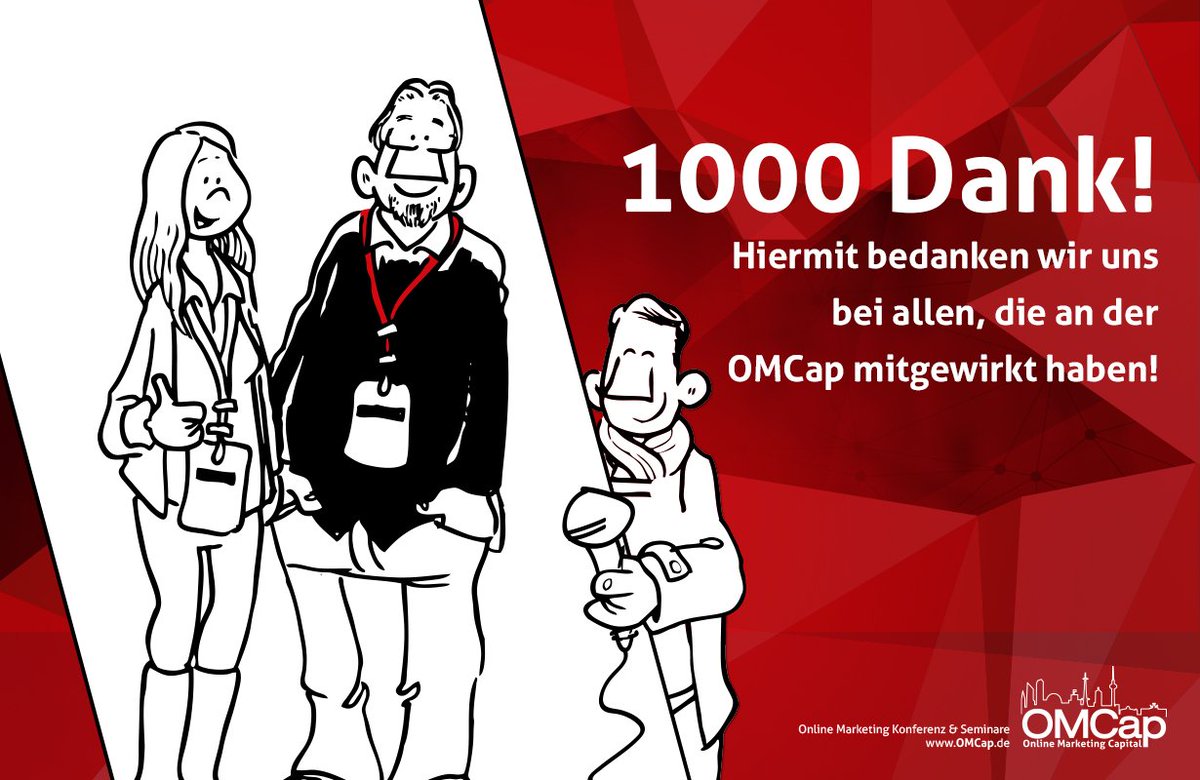 Herzliches Dank an ALLE - Die OMCap war ein voller Erfolg! Habt ein schönes Wochenende :)
goo.gl/eMRUDT