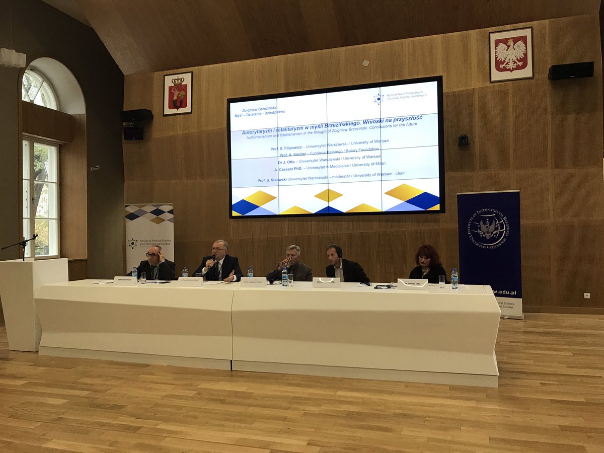 Konferencja poświęcona Prof. Brzezińskiemu na WNPISM UW #UW #ISMUW #WNPISM #BRZEZINSKI #konferencja