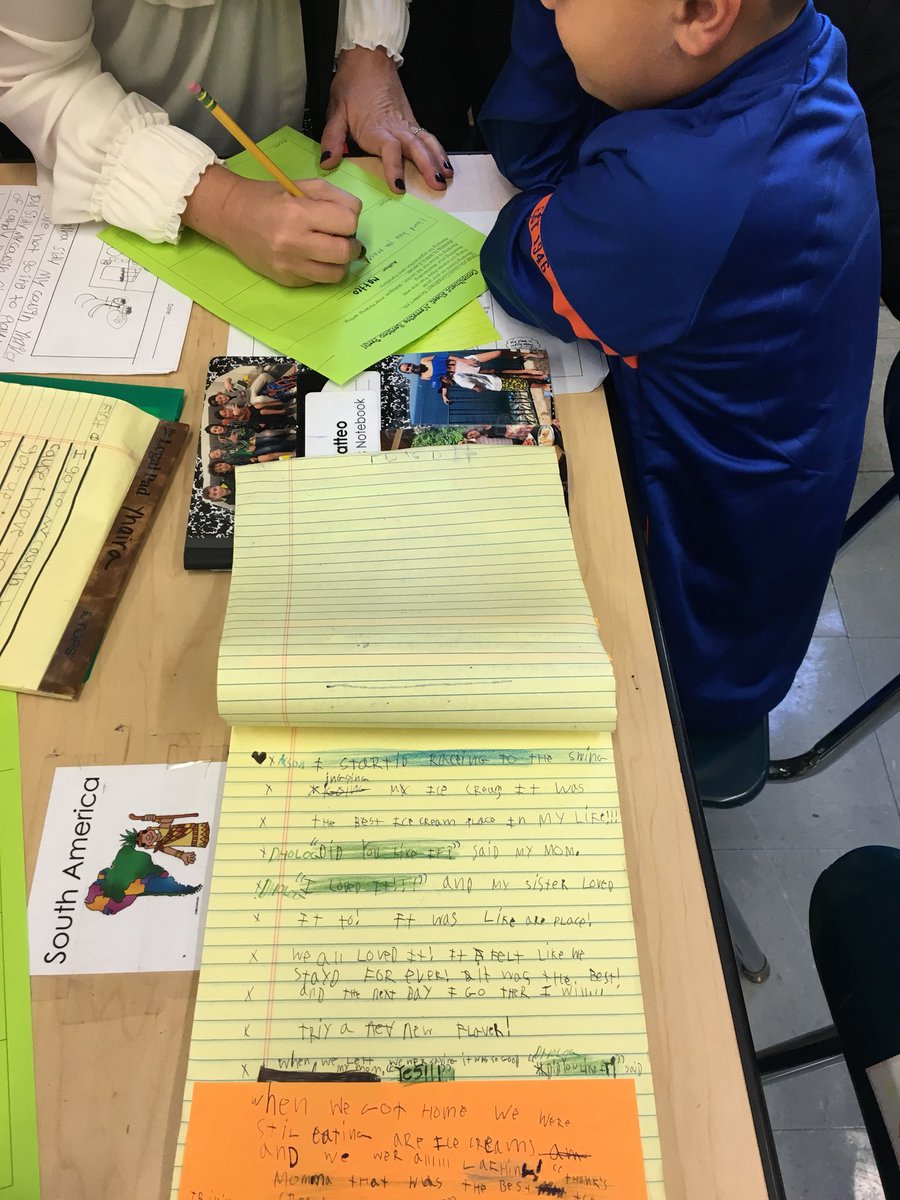 PS158nyc's tweet photo. Celebrating the writing process in a third grade classroom with a REVISION party! https://t.co/yZunjgIsN6