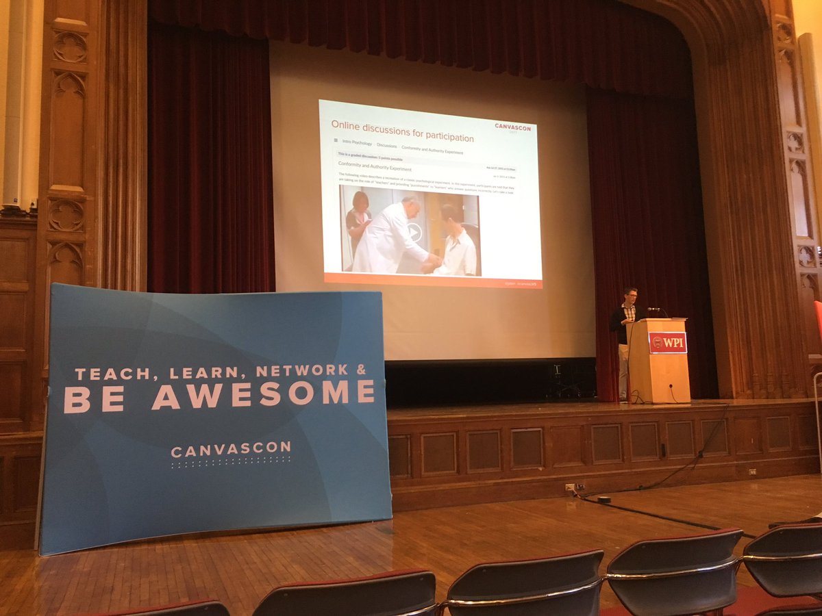 #neoti is learning more about our LMS at #Canvascon