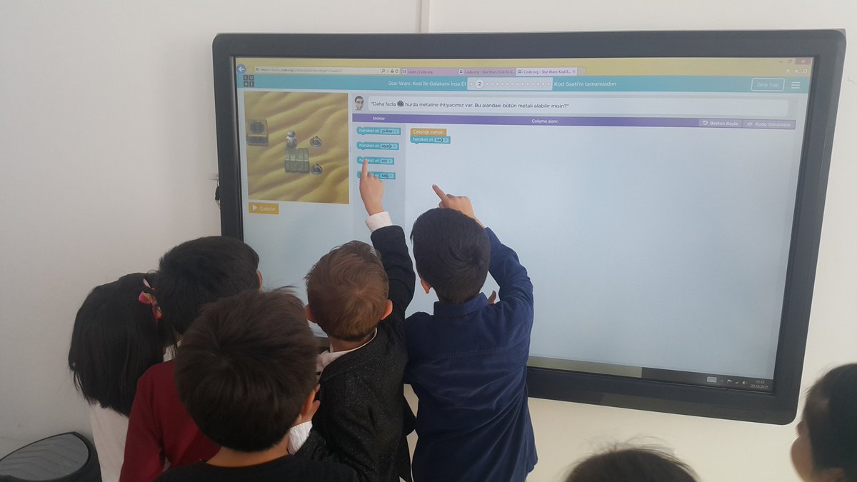 mervgk10's tweet image. 2. Siniflarim kodluyor 😉
#ucodeweek #europecodeweek #ugurkodluyor #ugurokullari @NevsehirUgurKmp @SafakSrcnrGvn