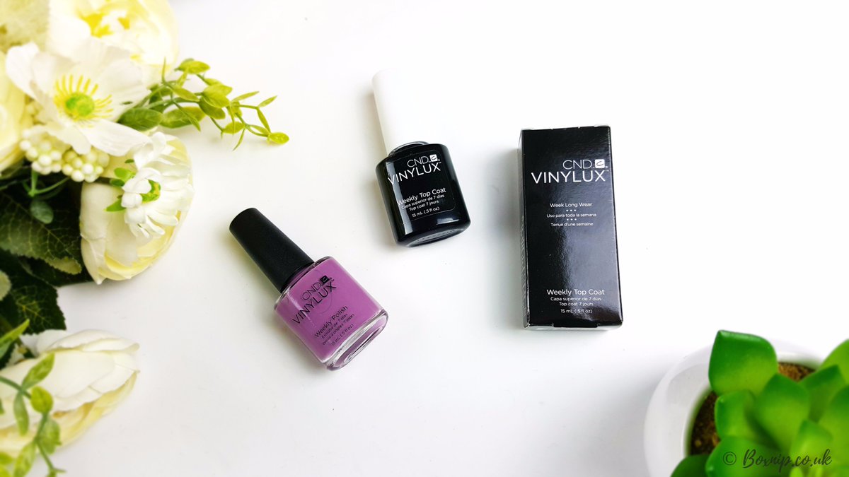boxnipUK's tweet photo. This @CNDWorld Vinylux nail polish in Lilac Eclipse is such a gorgeous colour & their top coat ensures it is long lasting too.😍😊 It's from their new Nightspell collection! Check out the collection ▶️ https://t.co/ijvMJzSDzr @freedompruk @BBlogRT #TheBloggersPost @UKBloggers1 https://t.co/7o4O8kWrqa