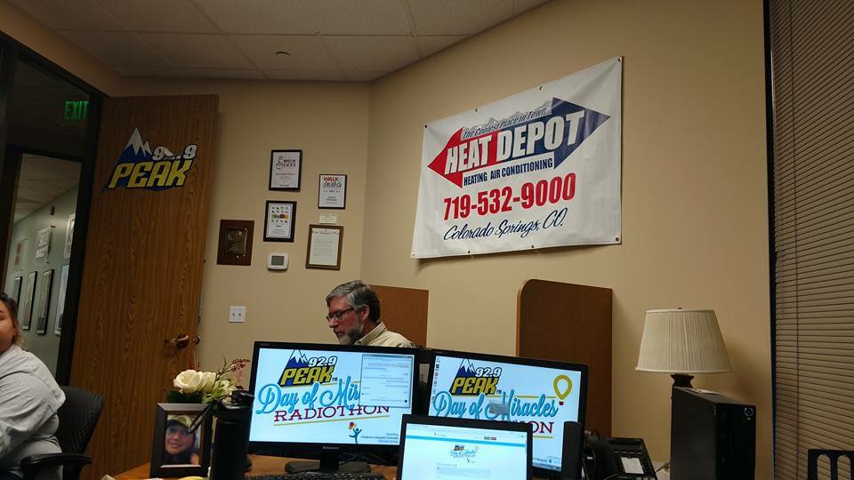 The Heat Depot On Twitter Peakfm Hde Radiothon Myheatdepot The Heat Depot On Twitter Peakfm Hde Radiothon Myheatdepot Call Today 719 272 7325 To Make A Donation Day Of Miracles For Children S