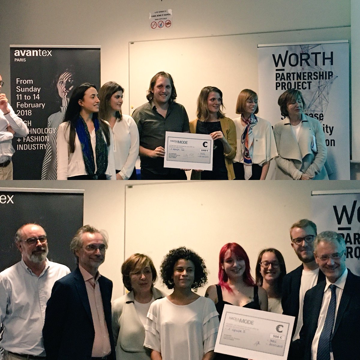 esiee_it's tweet image. #hackamode 2 élèves d’ITESCIA parmi les finalistes du hackathon 100% mode de @lafabrique_