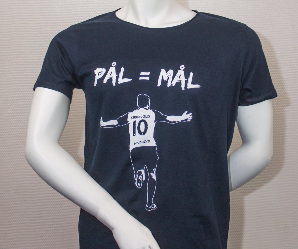 Vi har fået produceret en ny 'Pål = Mål' T-shirt, som sættes til salg på DS Arena på søndag.
hikfodbold.dk/superliga-nyhe…
#HobroIK #sldk #MålPål