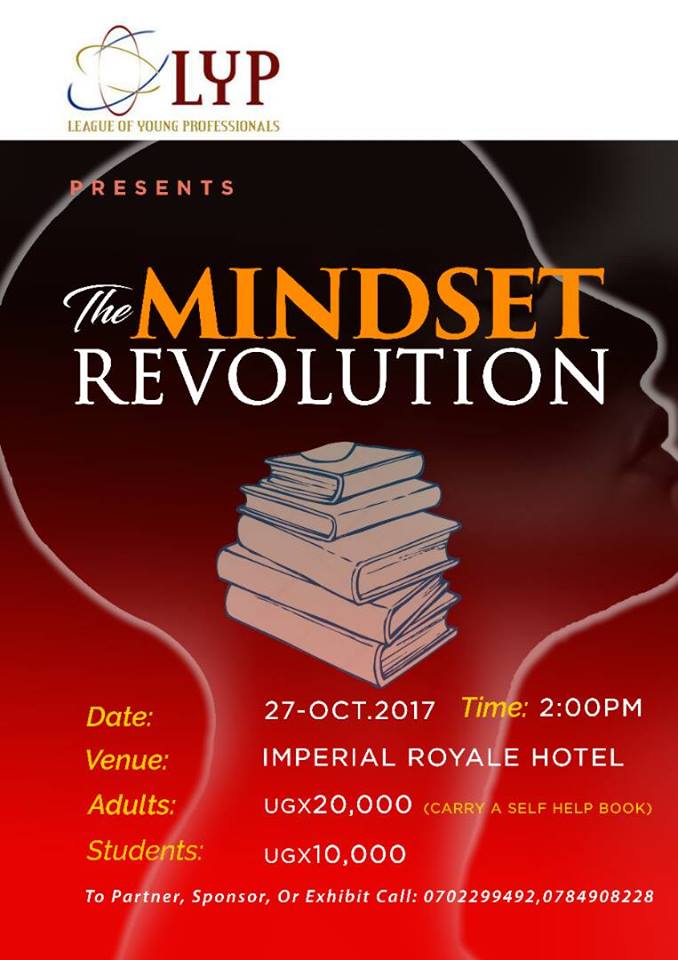 You are invited for the #MindsetRevolution event. The first of its kind aimed at inspiring the next generation of readers <a href="/nbstv/">NBS Television</a>