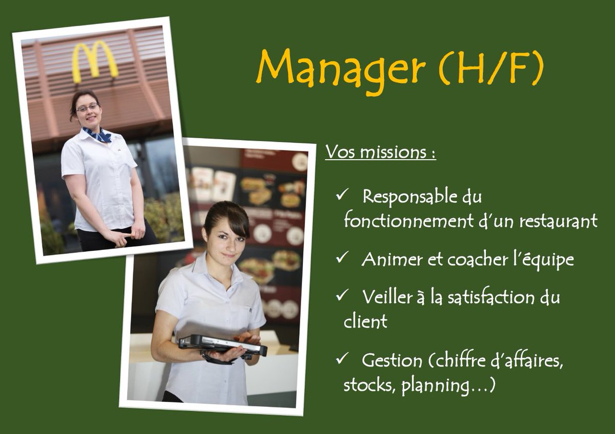 Mcdonald S Paris On Twitter J 7 Venez Echanger Sur Nos Metiers Nos Carrieres Vendredi 27 Octobre 2017 Au Restaurant Mcdonald S Gambetta Paris 20eme Recrutement Https T Co Dfmisiaowy