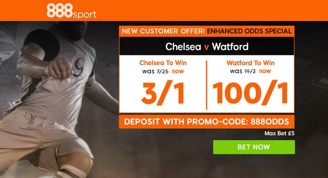 Enhanced Odds at 888sport