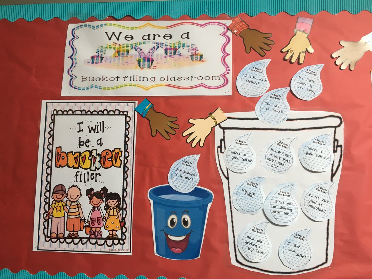 HTSD_Greenwood's tweet photo. Greenwood Students Are Bucket Fillers! #BroncosLead! https://t.co/KGyEtDhYo1
