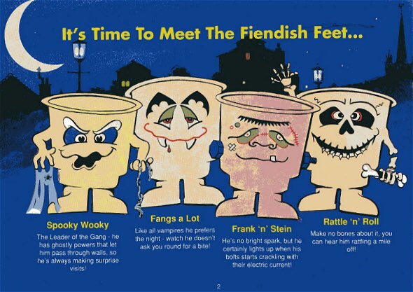 RetroRemains's tweet photo. In the spirit of Halloween now, thanks to one picture.  How I miss these! #fiendishfeet #90skid https://t.co/At3cZvbCmi