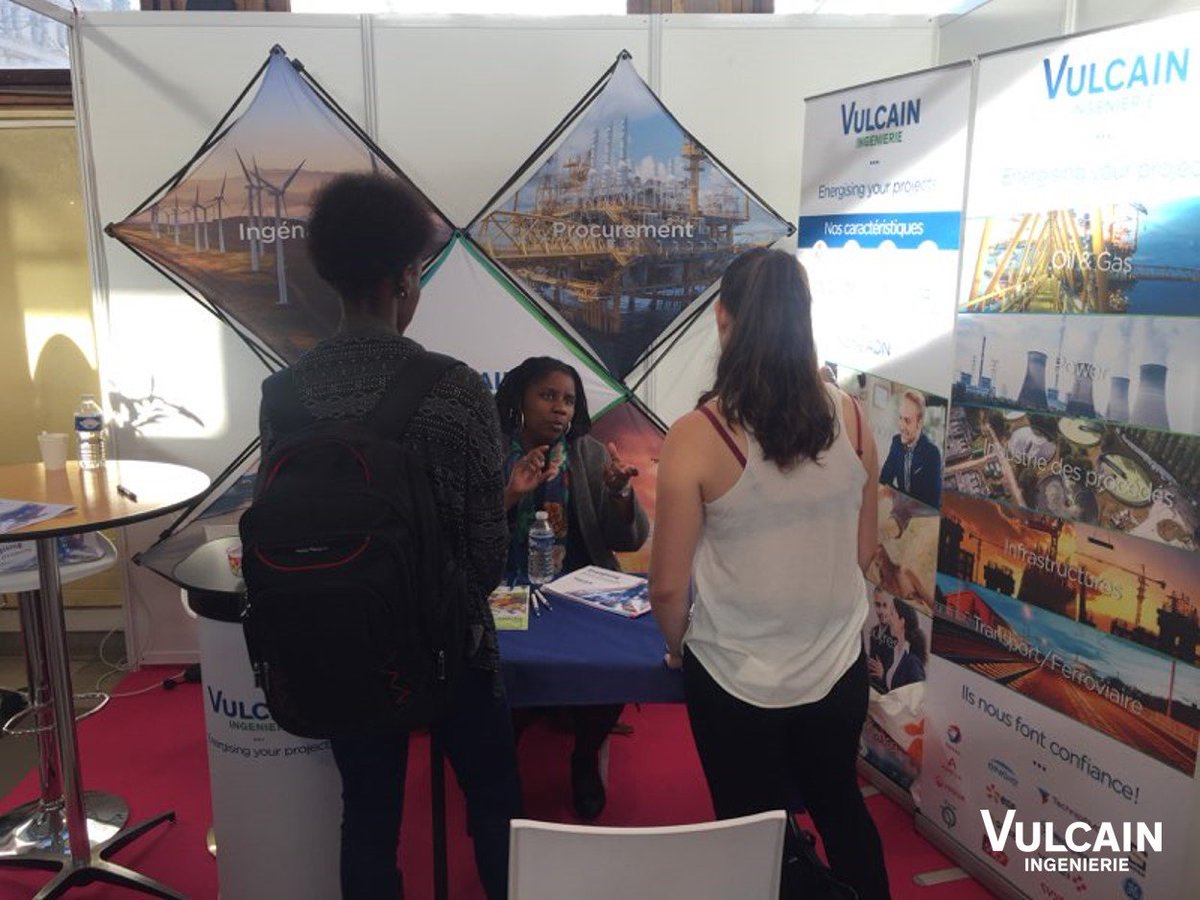 VulcainIng's tweet photo. Suite et fin de notre tour de France avec la présence de Marie-Christine et Mohamed au forum #AlsaceTech à Strasbourg! #Energisingyourcareer https://t.co/dp13JlLd0V
