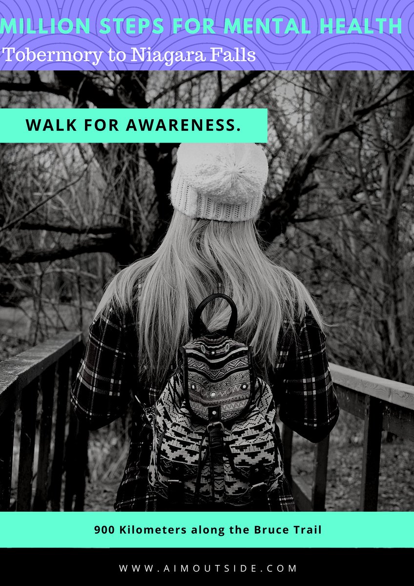 CMHANiagara's tweet photo. Amy Tunstall is hiking the entire @BruceTrail_BTC to break #mentalhealth stigma. Here's how you can join her: https://t.co/Gn4fGp45hz https://t.co/l3rxPXsdgg