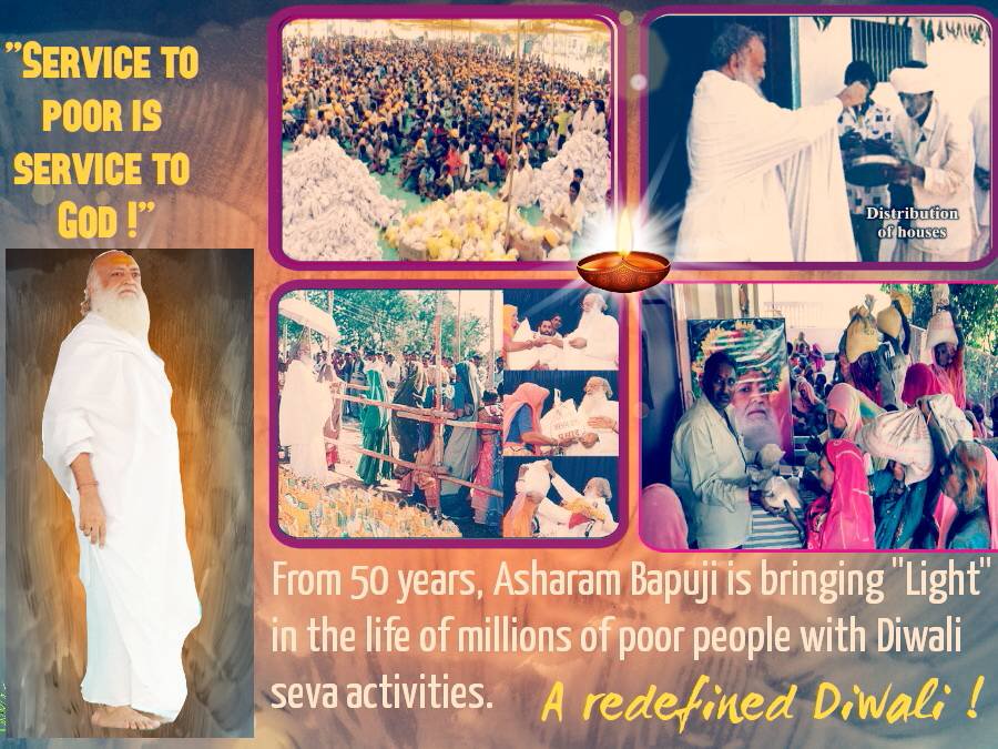 tinushav's tweet photo. @jsbhabhor Asaram Bapuji celebrates Diwali by distributing food , clothing &amp; shelter to the poor #DiwaliSevaForNeedy https://t.co/Iuf07zGuTb