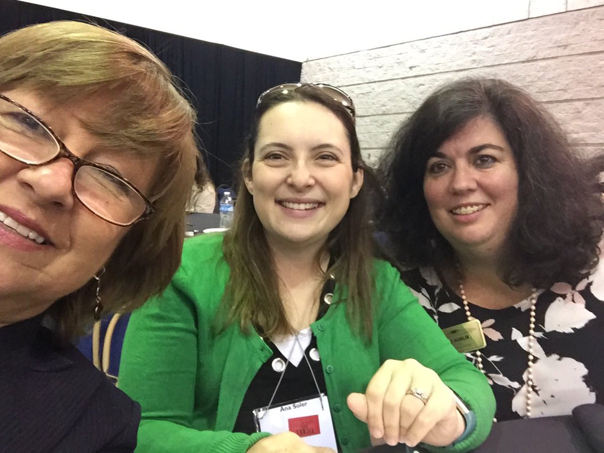 PorterElement's tweet photo. We are learning how to better support our ESOL students, teachers, and families!#GATESOLKEYS17 #BibbVIP https://t.co/iFCGG1ghX9