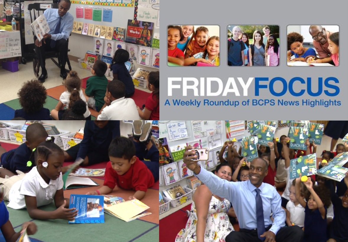 browardschools's tweet photo. Watch this Friday Focus with Supt @RobertwRuncie reading "Quackers" for #ReadForTheRecord: https://t.co/xbXgYpCkBc
#BrowardReads @CSCBroward https://t.co/dSYZZKT5j3