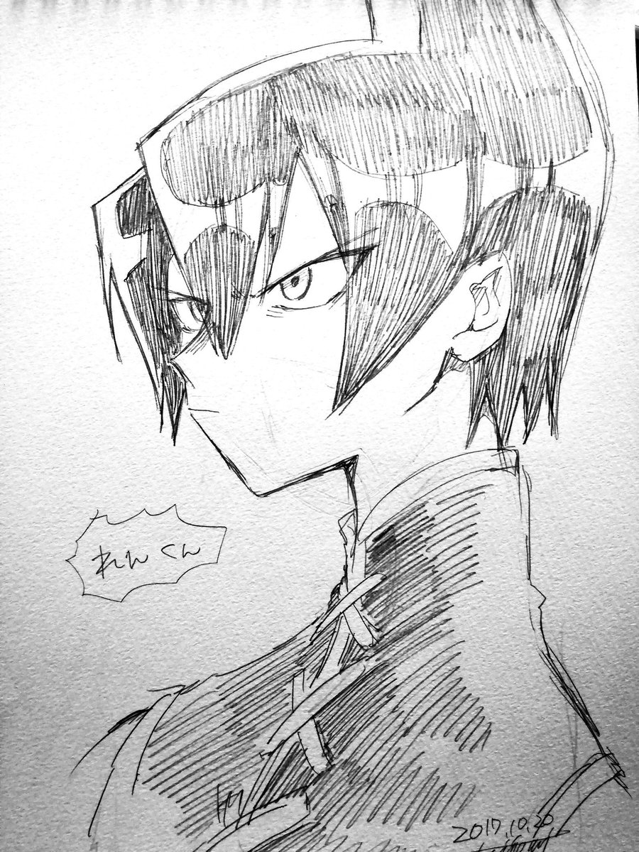 第4回スケブバトルでフジオミくん(@fujiomi161 )に描いていただいた絵③ 
