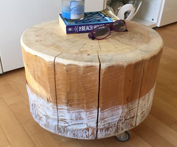 DIY #deco Comment fabriquer une table basse avec un tronc d’arbre : deco-cool.com/fabriquer-tabl…