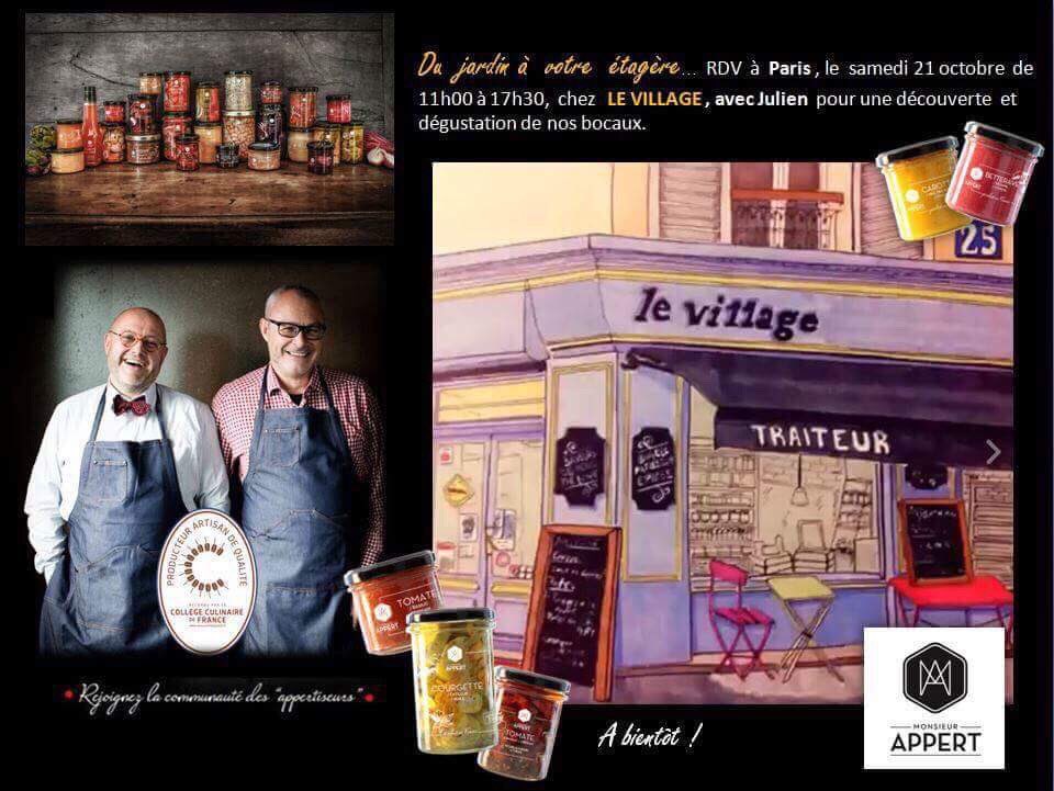 village10's tweet photo. Dégustation samedi des produits Apert de 11h30 à 17h au @village10 https://t.co/Mbp1vA9VfN