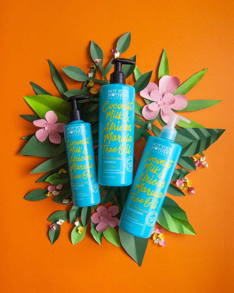 notyourmothers's tweet photo. Coconut Milk and African Marula Tree Oil: providing intense moisture for all your dry hair needs 💦 #NYMnaturals https://t.co/POiyLvcDtl