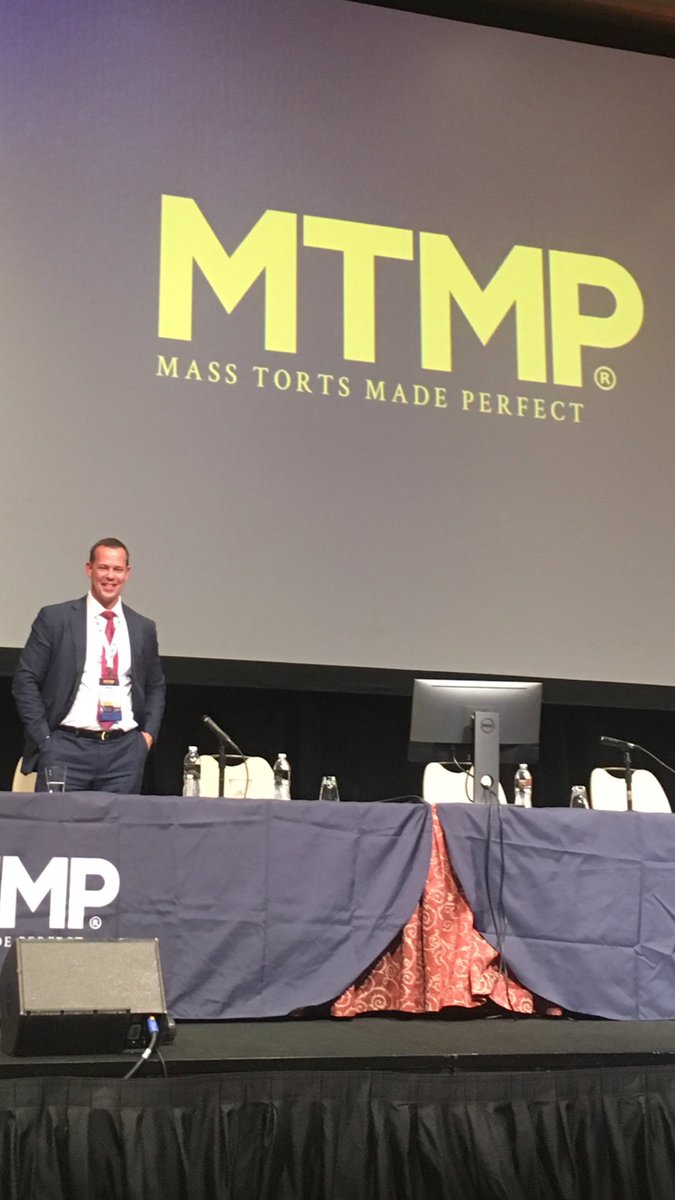 Adkins_Firm's tweet photo. @AdkinsMicah Adkins educating trial lawyers on identity theft victims' rights under FCRA. #MTMP2017 #ItsYourCreditReport #levinlaw https://t.co/gsL24VI9NS