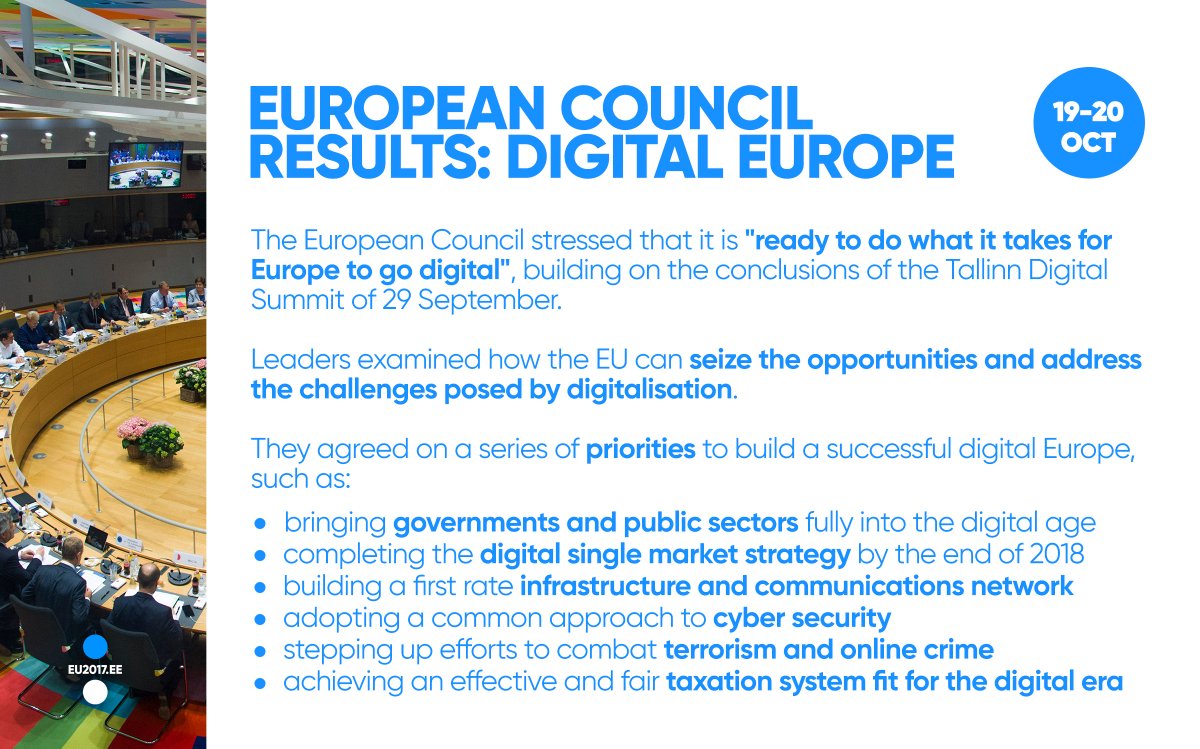 EEinEU's tweet photo. EU leaders are "ready to do what it takes for Europe to go digital". Find full #EUCO results here: https://t.co/PhpX3huc1b #DigitalEurope https://t.co/Aodrgeh21m