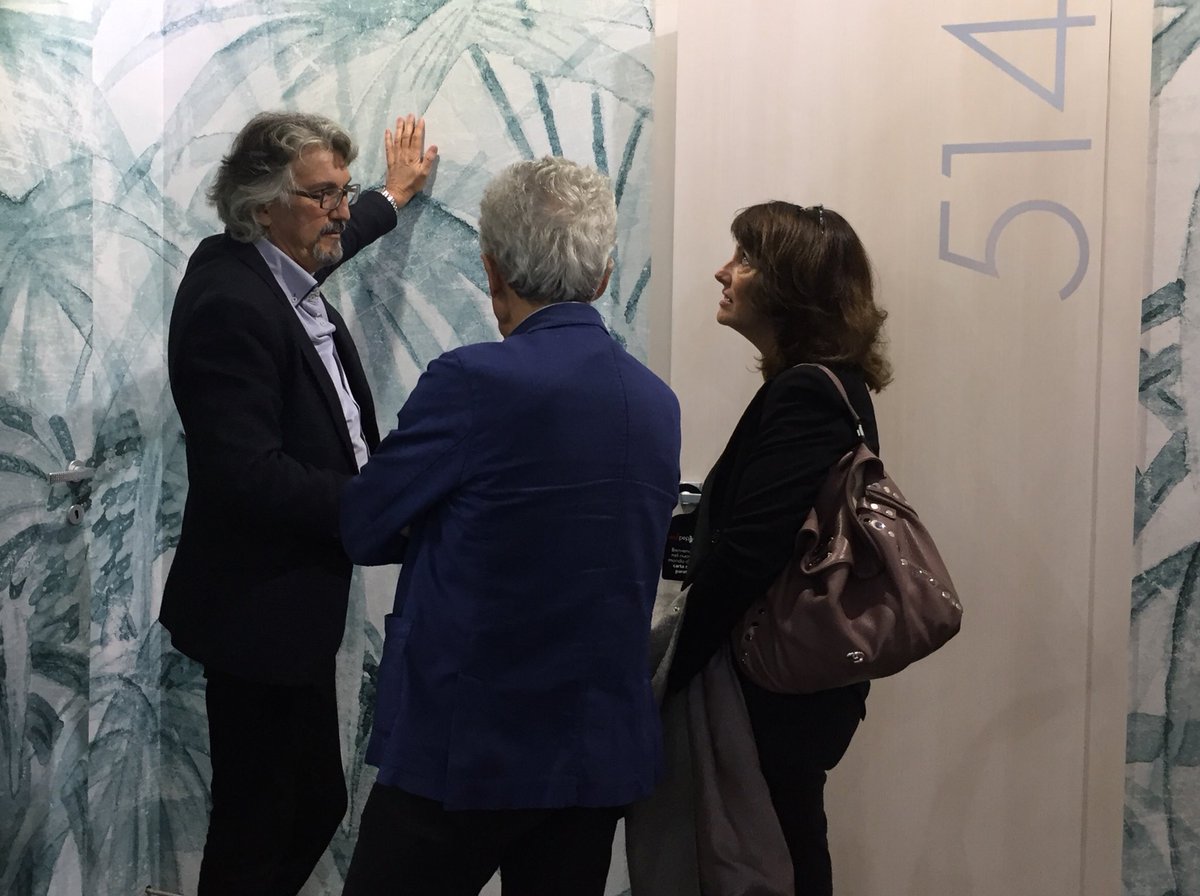 WallpepperIT's tweet photo. #welcome to @HostMilano 
Hall 11 stand T42
#wallpaper #cartadaparati #host2017 #acoustic #press #television #news #wallpepper https://t.co/qWxn24p0g8