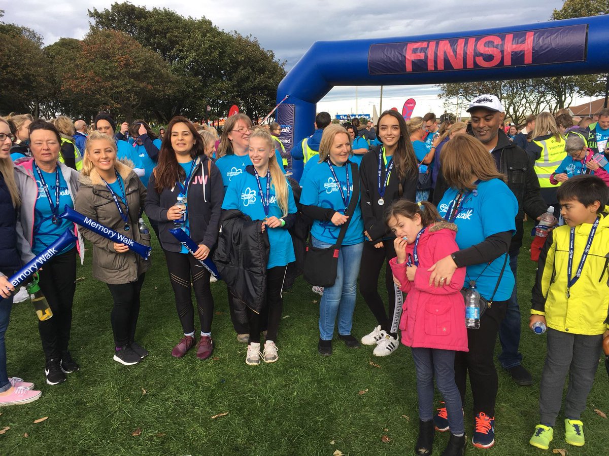 TEWVresearch's tweet photo. Great photos from our team memory walk a couple of weeks ago - home baked flapjacks helped us on our way on this 7K walk https://t.co/xIcBbEchDf