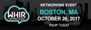 Come to the Boston WHIR Networking Event on Oct. 26 at Dillons. #webhost #cloud #datacenter RSVP here: ow.ly/hnMD30eNeDw