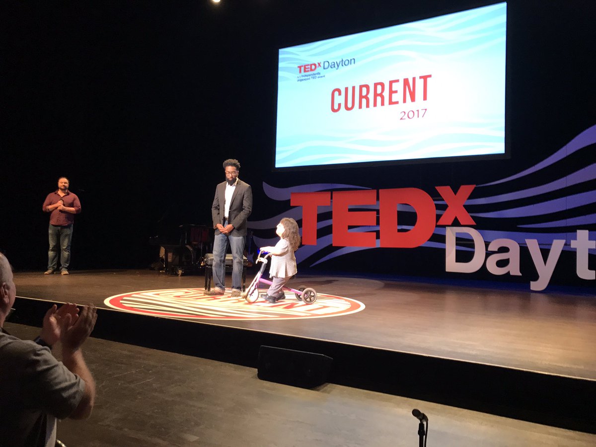khvanzant's tweet photo. First standing O of the day! #takeresponsibility #hearme #bringmein #holdmeaccountable #wow #powerful #TEDxDayton2017 https://t.co/vvJx4LN3NG