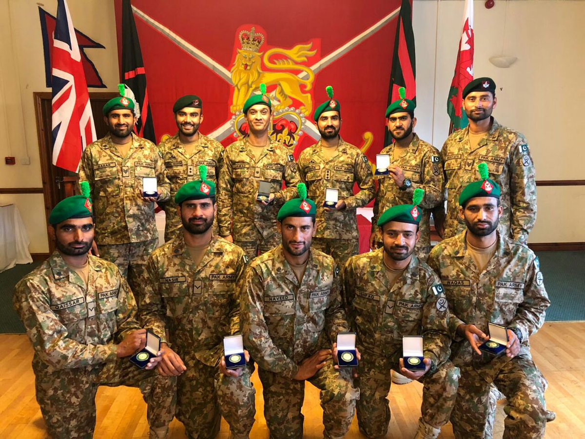 TheNMCOfficial's tweet photo. Congratulations to Pakistan army on bagging Gold medals in Cambrian Patrol UK #PakistanZindabad #CambrianPatrol2017 #nmchi17 https://t.co/zdHWxiga2h