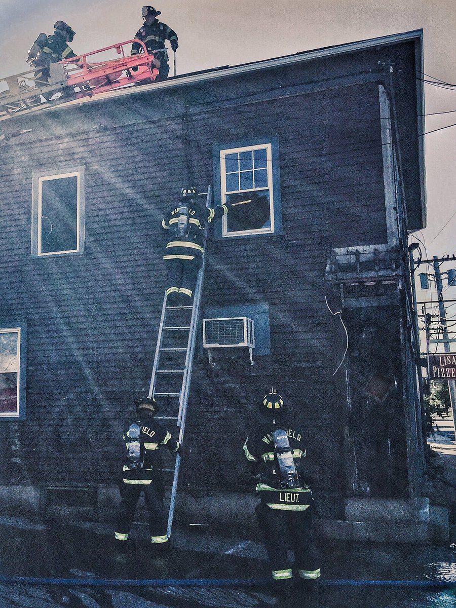 Group 1 utilized a building scheduled for demolition.  This lets us conduct realistic training, without being in live fire conditions.