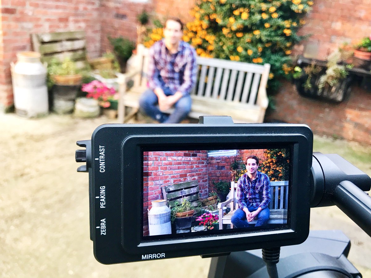 <a href="/dorsetdairydan/">Daniel Miller</a> strutting his stuff on camera as a finalist in this year’s #tasteofdorset awards 👨‍🌾🐮🏆#dorsetsanswertogreekyoghurt #friyay