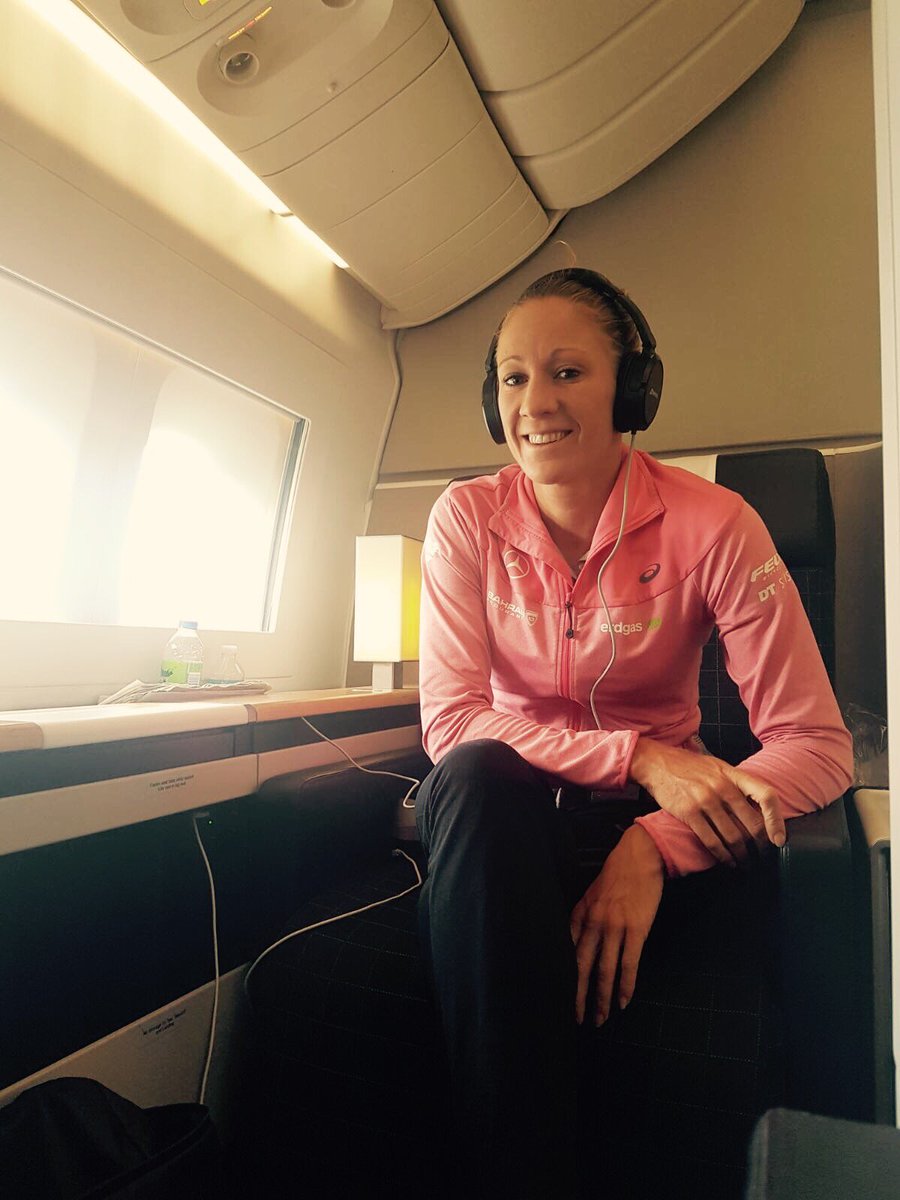 danielaryf's tweet photo. Thx @FlySWISS for the upgrade to first class. Slept like in heaven🙌☺️ https://t.co/0yX0OVl3yk