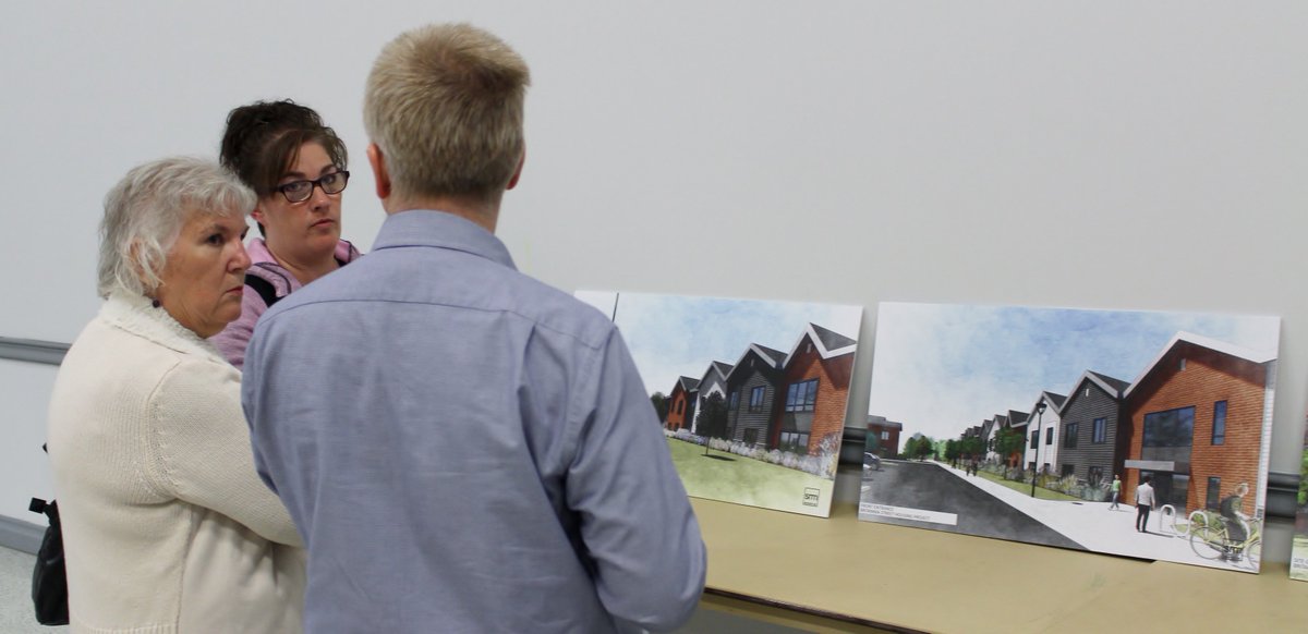 thebeaconherald's tweet photo. Public weighs in on Britannia Street affordable housing project #StratfordON https://t.co/sqj1Eqnol7 https://t.co/cw7vefH3rN