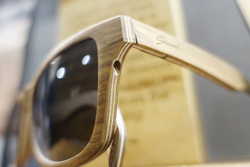 VisionExpo's tweet image. .@throughaspec takes a look at @Shwoodshop's latest releases coming out of #VisionExpo West! bit.ly/2yRUf19 #FrameFriday