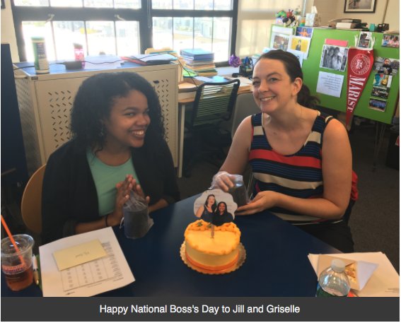 jilleroche's tweet photo. so #grateful to @HPAC10474 staff for thoughtfulness on #bossday2017 and all of their amazing work every day! #bosslady #huntspointproud https://t.co/v4GAaqtlA5