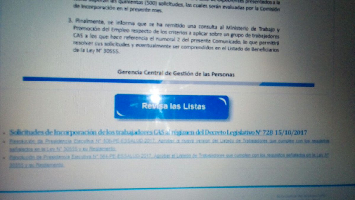 ngela31921394's tweet photo. Cuando va a trabajar la Com. de incorp.? #Ley30555 @augusegui @EsSaludPeru hasta ahora sólo han trabajado los digitadores #CasA728En3Bloques https://t.co/8sUmScBAbz