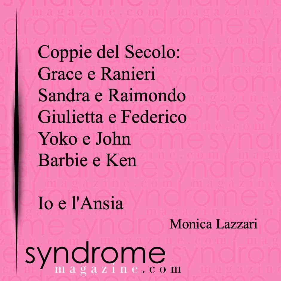 Syndrome_Mag's tweet photo. #Coppie  del Secolo:
Grace e Ranieri
Sandra e Raimondo
Liz e Richard
Frida e Diego
Yoko e John
Barbie e Ken...
@ziacoca https://t.co/ZkcjVrKG1B