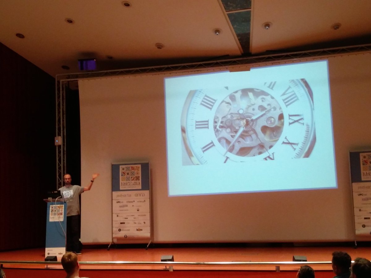 flohcim's tweet photo. "Building a Cathedral Over Decades" by Éric Bréhault @ebrehault #ploneconf2017 #ploneconf #plone https://t.co/fFDmQ407wO