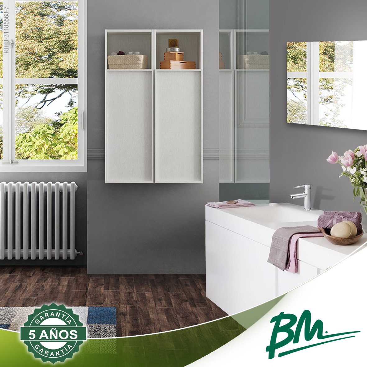 bmhogar's tweet photo. #BMtips Para un baño formal y elegante, los tonos neutros son de gran ayuda, coloca espejos que te ayuden a ver el espacio más amplio. https://t.co/sLz8B8rp2f