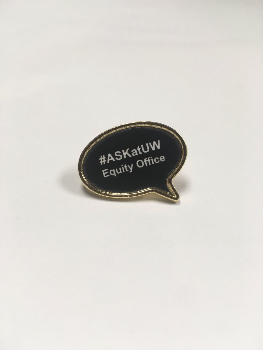 equityuwaterloo's tweet photo. Start a conversation with these pins #ASKatUW
Make sure to register: https://t.co/kTaR7QioP8 to hear a great talk and get some great stuff! https://t.co/hV8ww53lCN