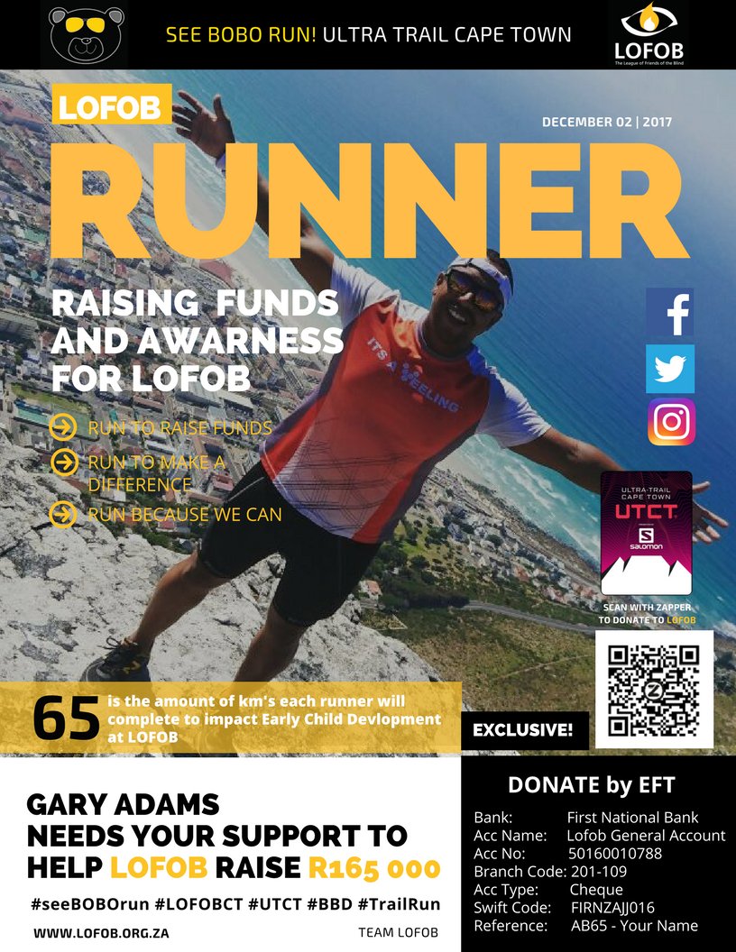 LOFOBCT's tweet photo. "We make a living by what we get, but we make a life by what we give" #Trailrun #Trailrunning #Trailandtar #UTCT #CapeTown #CapeAdventure https://t.co/AWPMu0cDxy