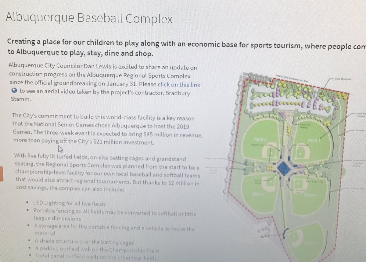 slimtim2017's tweet photo. Dan Lewis wants to put $40 million towards a baseball field project? He needs to work on his priorities for Abq 🤦🏼‍♂️ #spxgovt2017 https://t.co/NZeQifbte2