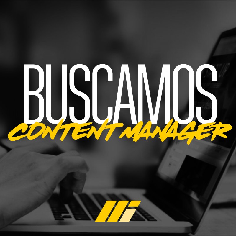 heyinteractive's tweet photo. ¡Estamos buscando Content Manager! Manda tu C.V. a jobs@heyinteractive.com. #aquihaychamba #buscamoscontentmanager #estoeshey https://t.co/DQdcKlq1PO