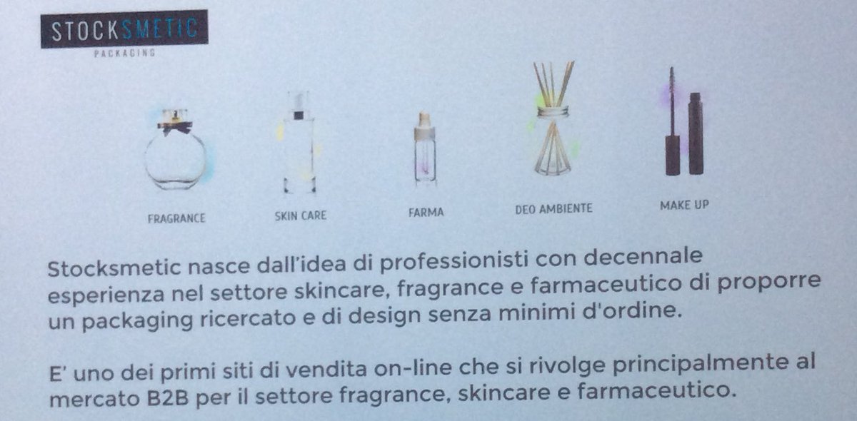 webgriffe's tweet photo. Anche @Stocksmetic tra i #casestudy di #smdayit #didays @smdayit #ecommerce #magento #webgriffeproject https://t.co/L12SoZFJDL