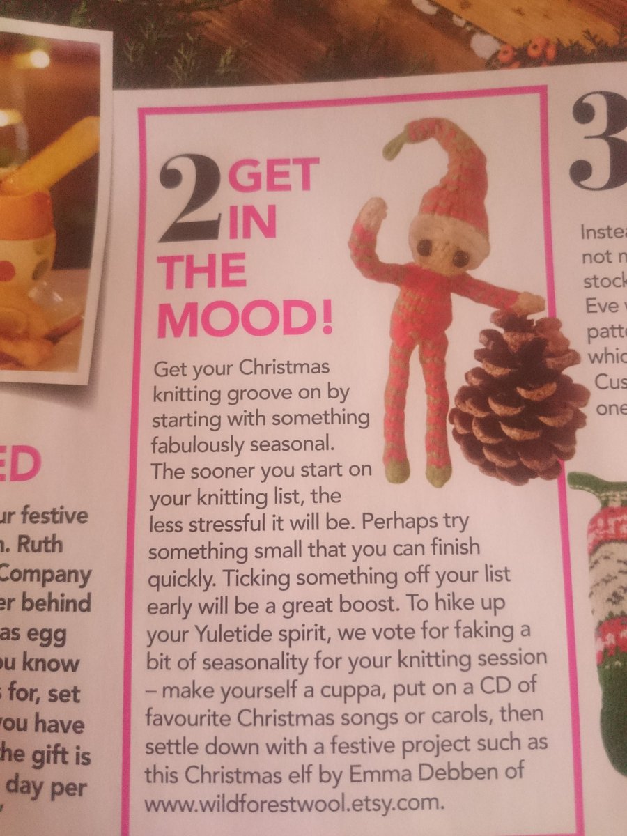 knit_em's tweet photo. My little elf is so excited his picture is in Simply Knitting magazine! Pattern at available at https://t.co/GLn75BYrwo https://t.co/V4LB1bB00E